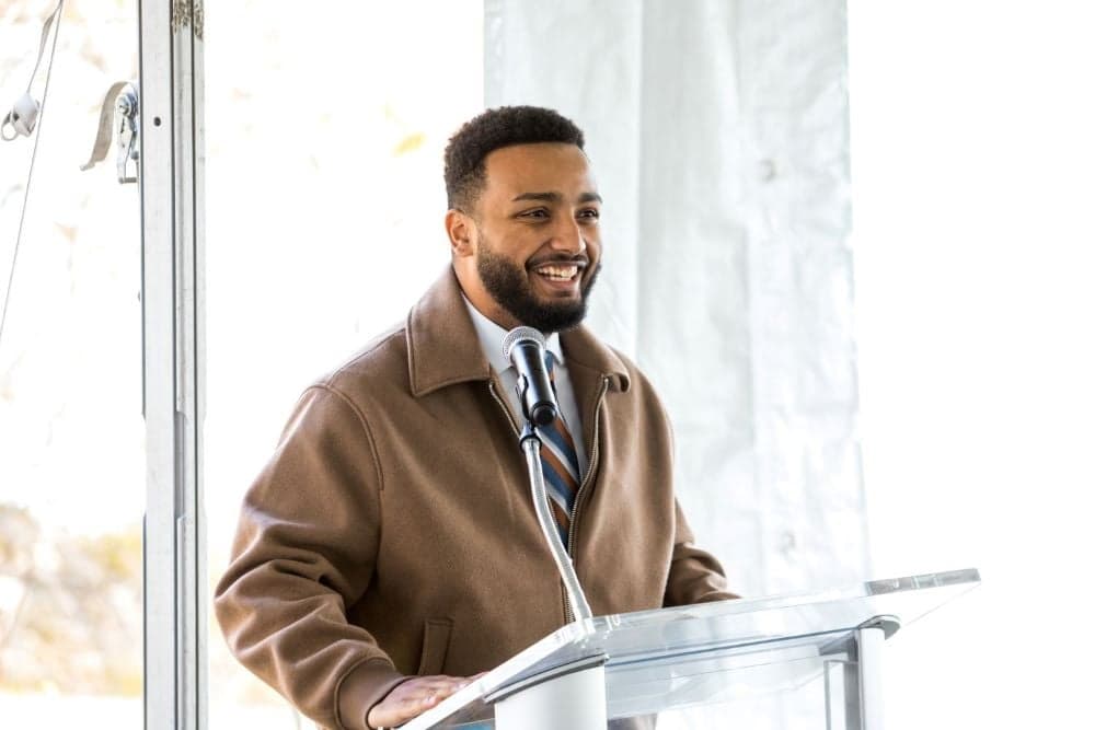 Jonathan Flores Speech former foster kid now board member